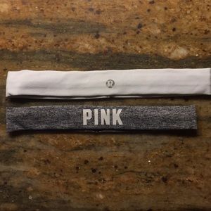 Lululemon & VS Pink headbands